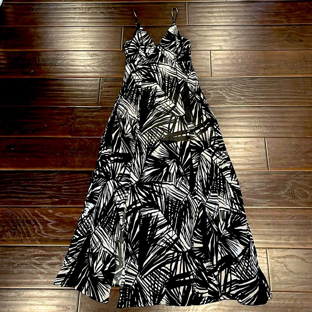 Spaghetti strap long dress